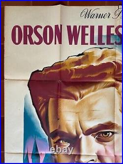 Affiche DOSSIER SECRET Mr. Arkadin ORSON WELLES Michael Redgrave 120x160cm 1955