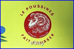 Affiche Engrais Organique Naturel Poussines Mazamet France Mouton Belier 1930