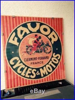 Affiche FAVOR CYCLES & MOTOS