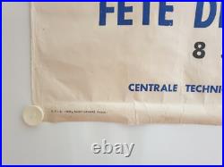 Affiche FÊTE DES MÈRES FÊTE DE LA FAMILLE 8 JUIN 1947 CHEVAL BATANY