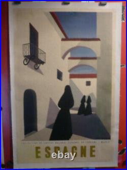 Affiche Georget entoilée Espagne circa 1940