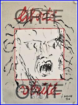 Affiche JEAN BAZAINE 1968 ORTF Liberté Vérité
