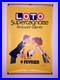 Affiche Kiraz Ancienne Loto Supercagnotte Saint Valentin Vintage 175x120