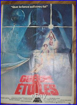 Affiche La Guerre Des Etoiles 1977 Star Wars George Lucas Harison Ford