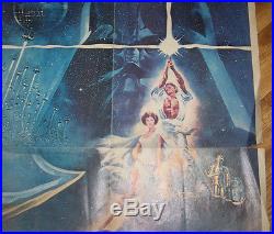 Affiche La Guerre Des Etoiles 1977 Star Wars George Lucas Harison Ford