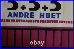 Affiche Lefor Openo André Huet Trois générations un seul drap