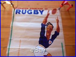 Affiche Litho, Joe Bridge, Federation De Rugby 42