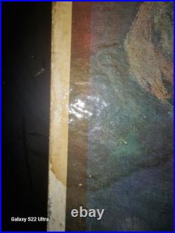 Affiche Lithographie Air Algérie Ancienne