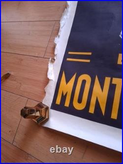 Affiche Lithographiee Biere De Montmorillon