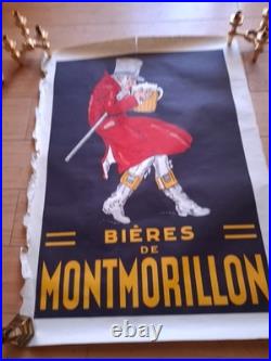 Affiche Lithographiee Biere De Montmorillon