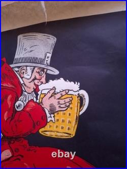 Affiche Lithographiee Biere De Montmorillon