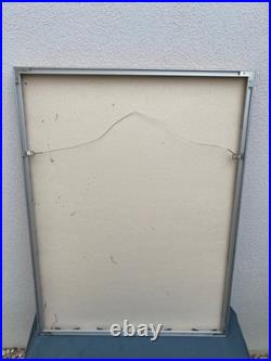 Affiche Louis Vuitton Cup San Francisco 2013 Signee Razzia Sous Cadre Vitre