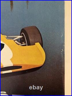 Affiche M. Crolleav Grand Prix Pau Pentecôte 1975