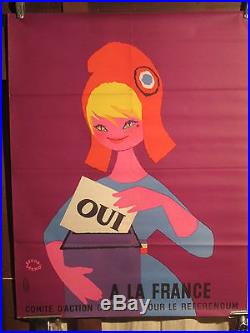 Affiche Marianne Referendum Graphique Mignonne