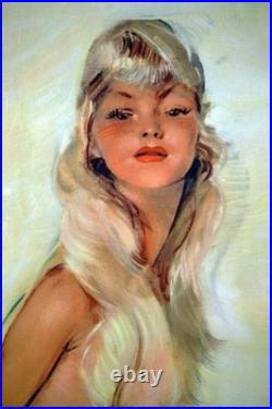 Affiche Monte Carlo J. G. Domergue 1949