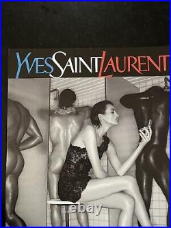 Affiche Offset Jean Baptiste Mondino Pour Yves Saint Laurent Finale 98
