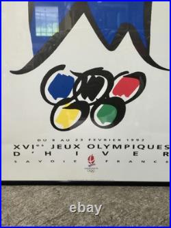 Affiche Original Jeux Olympique D'hivert 1992