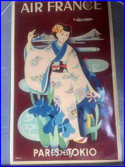 Affiche Original ancienne air france