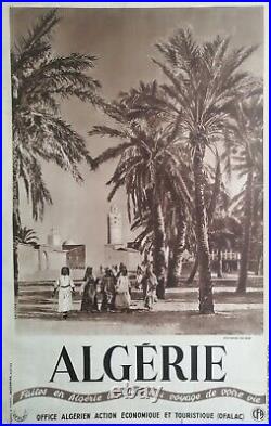 Affiche Originale Algérie 1930