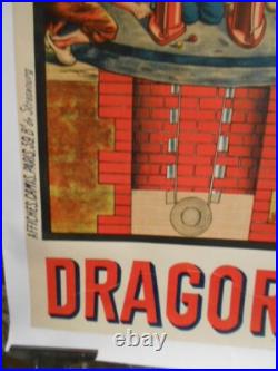 Affiche Originale Entoilee Dragor