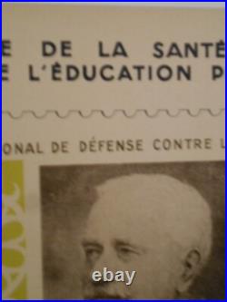 Affiche Originale Entoilee Sante Publique