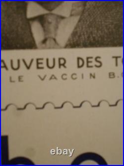Affiche Originale Entoilee Sante Publique