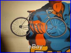 Affiche Originale Favor Cycles Motos Bellenger 1937 60cm X 40cm Poster