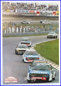 Affiche Originale Garage Concession Alfa Romeo Sprint Alfasud Trofeo Europa