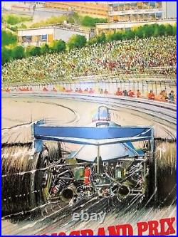 Affiche Originale Grand Prix Monaco 1979