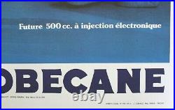 Affiche Originale Motobecane 500 3 Cyl Injection 1973-74 Moto 350 Seventies