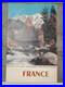 Affiche Originale tourisme Français Côte d'Azur, Saint Martin Vesubie 1960