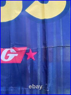 Affiche Palissade Radio Circus Radio Luxembourg Dompteur Gilbert Houcke -fauves