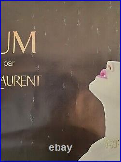 Affiche Parfum OPIUM YVES SAINT LAURENT 2000 SOPHIE DAHL 119x175 cm