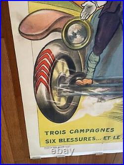 Affiche Pneu Goodrich, ? Affiche ancienne, no Michelin