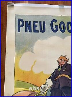 Affiche Pneu Goodrich, ? Affiche ancienne, no Michelin