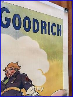 Affiche Pneu Goodrich, ? Affiche ancienne, no Michelin