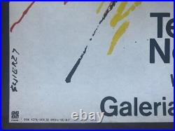 Affiche Polonaise Théâtre WOKOL MROZKA Around Slawomir Mrozek SWIERZY 1989
