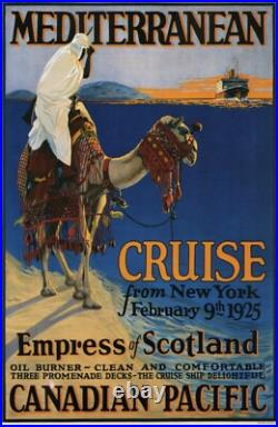 Affiche Poster Afrique Canadian Pacific