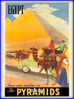 Affiche Poster Afrique Egypte