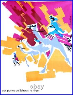 Affiche Poster Afrique Niger