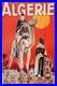 Affiche Poster Afrique Nord Maroc Algerie Tunisie