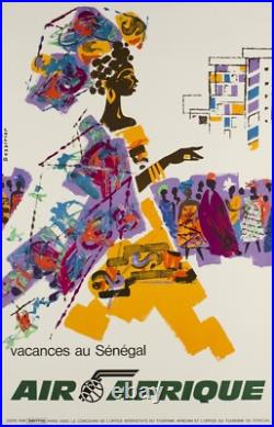 Affiche Poster Afrique Senegal