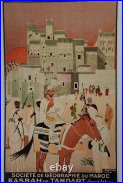 Affiche Poster Afrique Tamdart