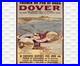 Affiche Poster Angleterre Dover Douvres