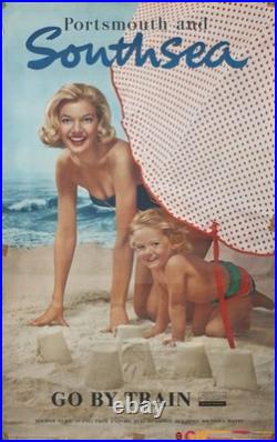 Affiche Poster Angleterre Portsmouth Southsea Isle Of Wight