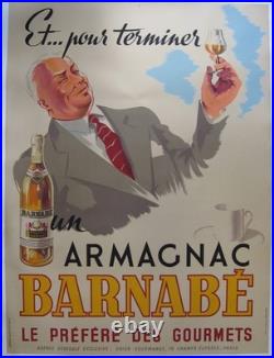 Affiche Poster Armagnac Barnabe