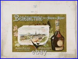 Affiche Poster Benedictine Abbaye Fecamp