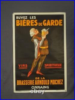 Affiche Poster Biere Garde Arnould Mochez Onnaing
