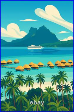Affiche Poster Bora Bora