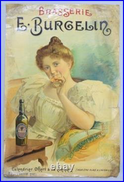 Affiche Poster Brasserie Burgelin